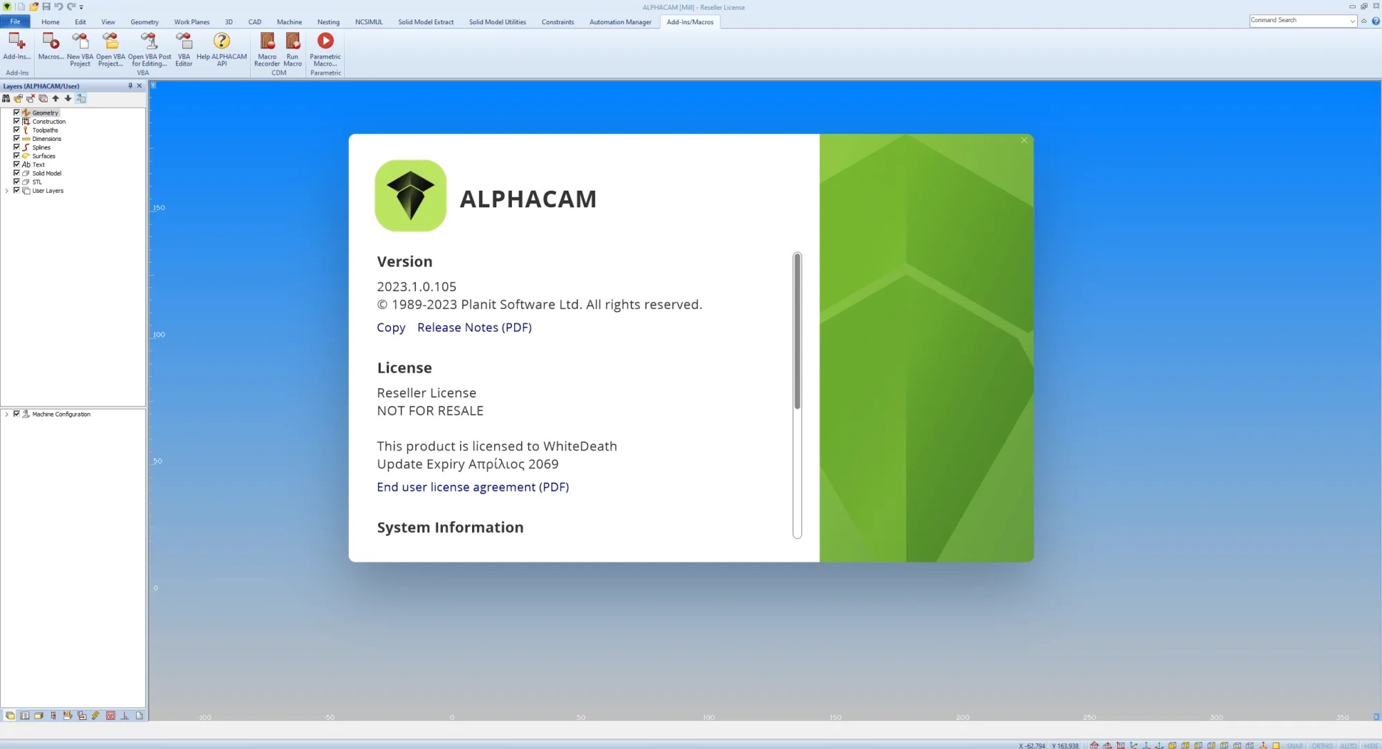 Working with Vero ALPHACAM 2023.1.0.115 full license